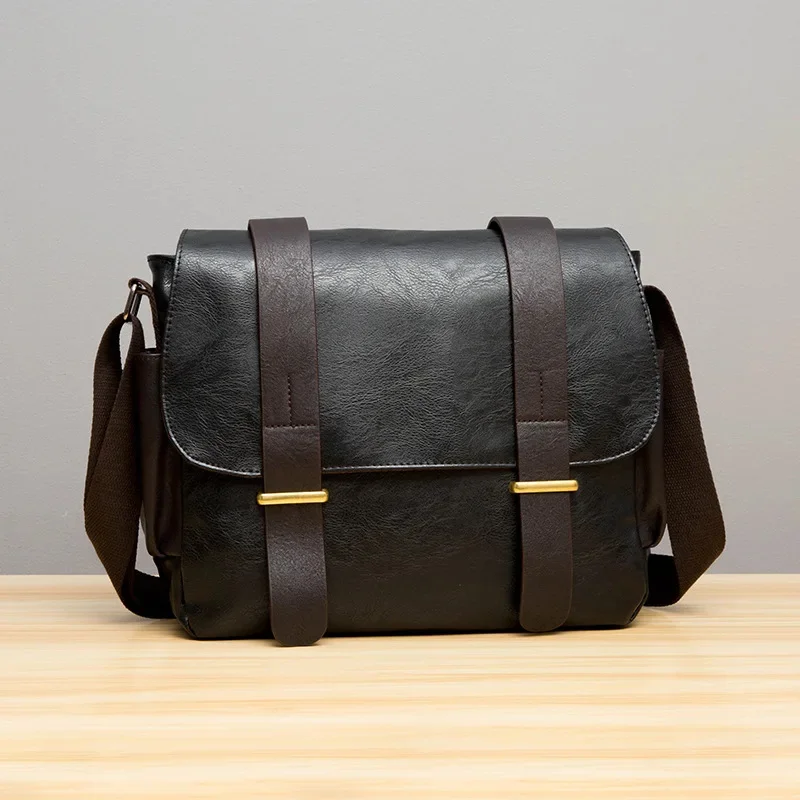 New Vintage Men Shoulder Large Capacity Male Crossbody Messenger Bags Fashion PU Leather Travel Envelope Briefcase
New Vintage Men Shoulder Large Capacity Male Crossbody Messenger Bags Fashion PU Leather Travel Envelope Briefcase