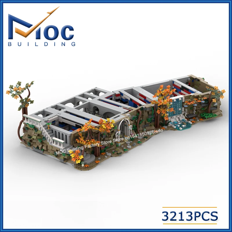 MOC Building Blocks Classic Movie Scene 10316 Base For Rivendell With An Ancestral Hall Model Assemble Bricks Toys Xmas Gifts
MOC Building Blocks Classic Movie Scene 10316 Base For Rivendell With An Ancestral Hall Model Assemble Bricks Toys Xmas Gifts