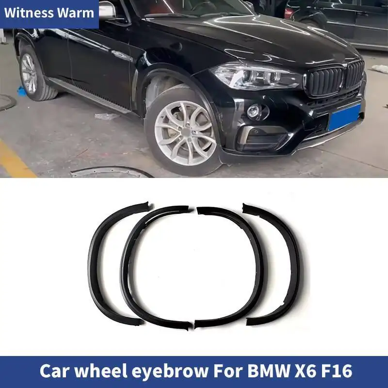 4pcs Wide Body Kit Wheel Fender Eyebrow Protector Sticker For BMW X6 F16 2015-2019
4pcs Wide Body Kit Wheel Fender Eyebrow Protector Sticker For BMW X6 F16 2015-2019