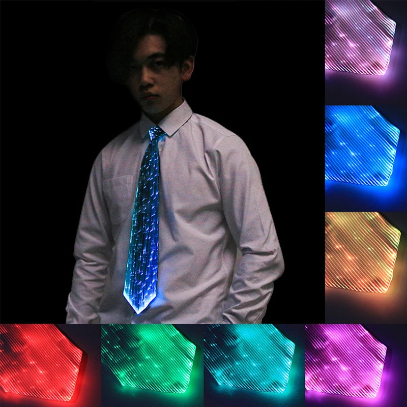 Men Gift LED Ties Luminous Holiday Ties Wedding Party Decor Neon LED Luminous Bow Neck Tie Adjustable LED Tie
Men Gift LED Ties Luminous Holiday Ties Wedding Party Decor Neon LED Luminous Bow Neck Tie Adjustable LED Tie