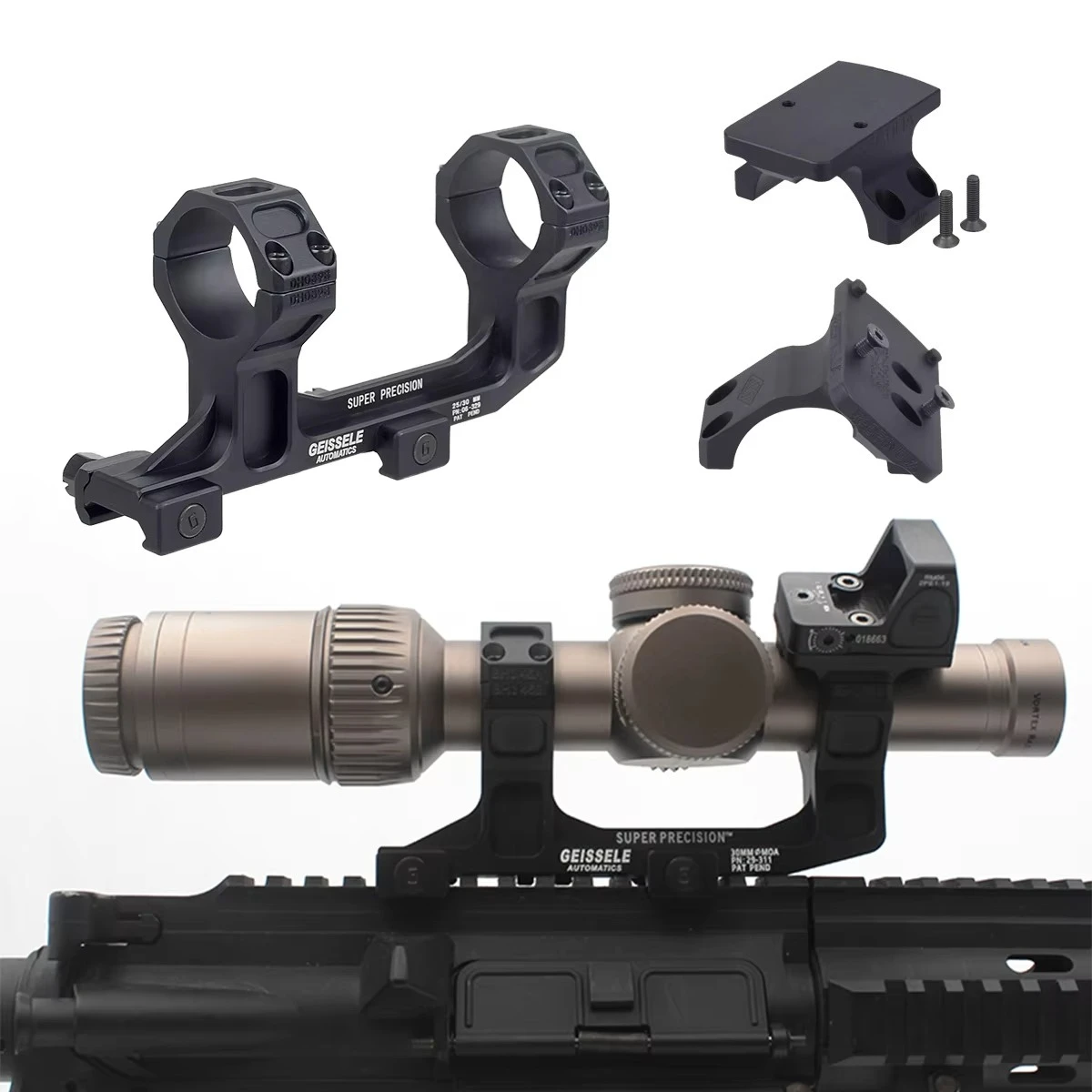 Тактическое крепление GEISSELE для страйкбола, металлическое консольное крепление 25,4 мм, 30 мм, подходит для рейки 20 мм, основание для прицела ROF 45 90 RAISER Mount
Тактическое крепление GEISSELE для страйкбола, металлическое консольное крепление 25,4 мм, 30 мм, подходит для рейки 20 мм, основание для прицела ROF 45 90 RAISER Mount