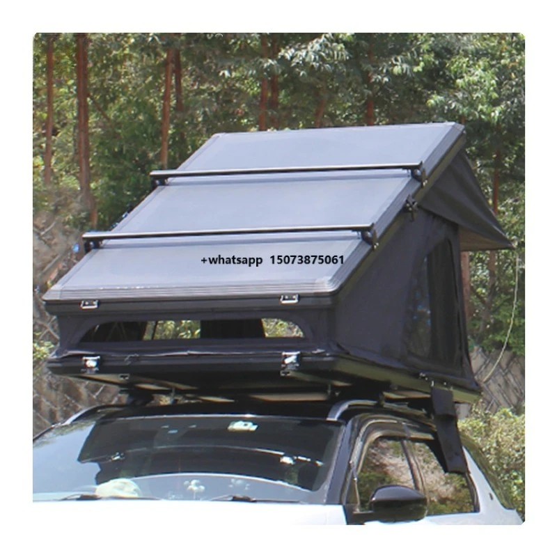 Aluminium Triangle Shell Camping SUV Car RoofTop Tent Hard Shell Cover Car Roof Top Tent for Sale
Aluminium Triangle Shell Camping SUV Car RoofTop Tent Hard Shell Cover Car Roof Top Tent for Sale