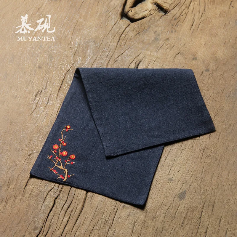 Mutaowu Chinese-Style Embroidered Cotton-Linen Simple Zen-Inspired Plum Blossom Fabric Small Curtain, Dry Brewing Mat, Tea
Mutaowu Chinese-Style Embroidered Cotton-Linen Simple Zen-Inspired Plum Blossom Fabric Small Curtain, Dry Brewing Mat, Tea
