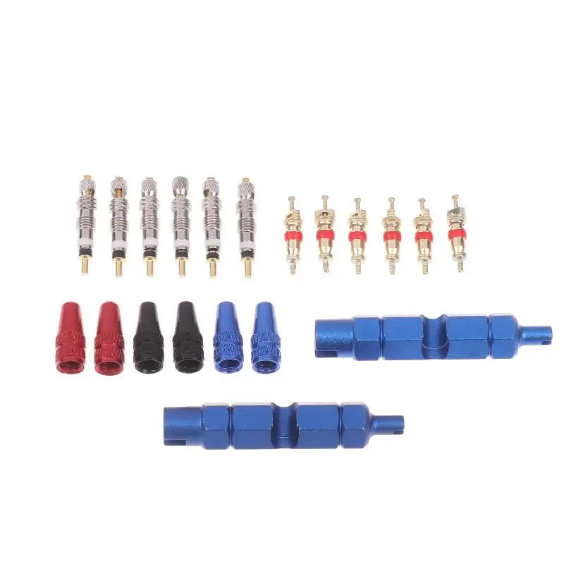 13pcs Bicycle Removable Presta Valve Core Bike Replacement Brass Tubeless Core Remover Tool For Tubeless For Road Bike
13pcs Bicycle Removable Presta Valve Core Bike Replacement Brass Tubeless Core Remover Tool For Tubeless For Road Bike