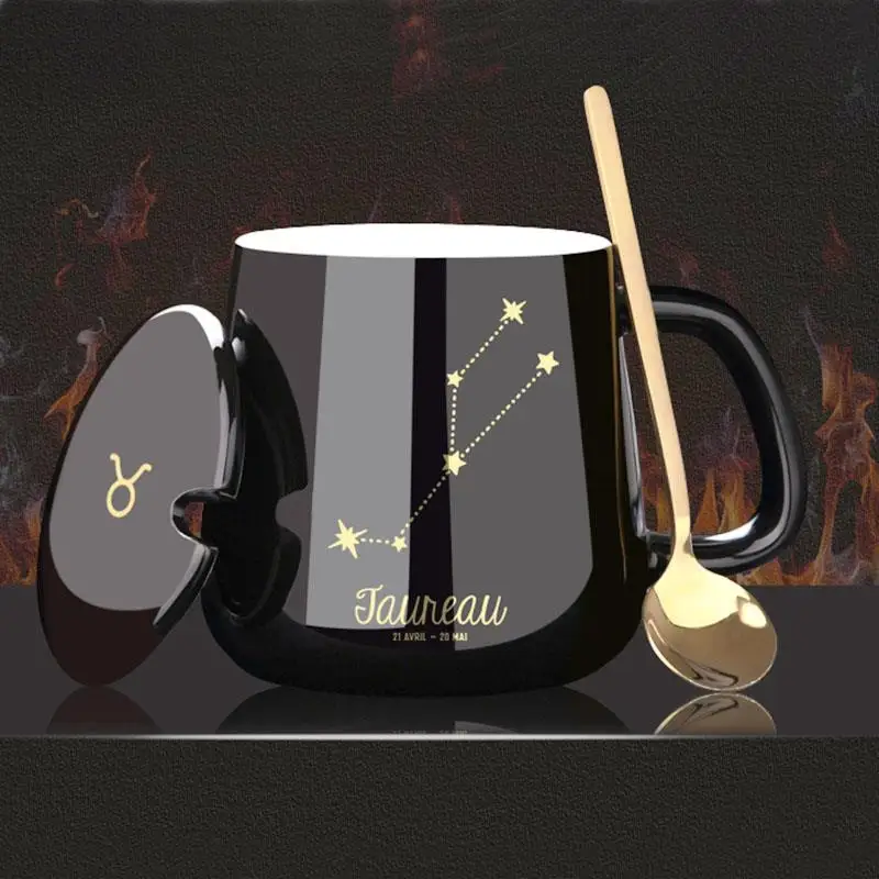 Large Capacity Ceramic Coffee Cup with Lid And Spoon for Men And Women Couples Home Use High Aesthetic Value Rock Lemon Brand
Large Capacity Ceramic Coffee Cup with Lid And Spoon for Men And Women Couples Home Use High Aesthetic Value Rock Lemon Brand