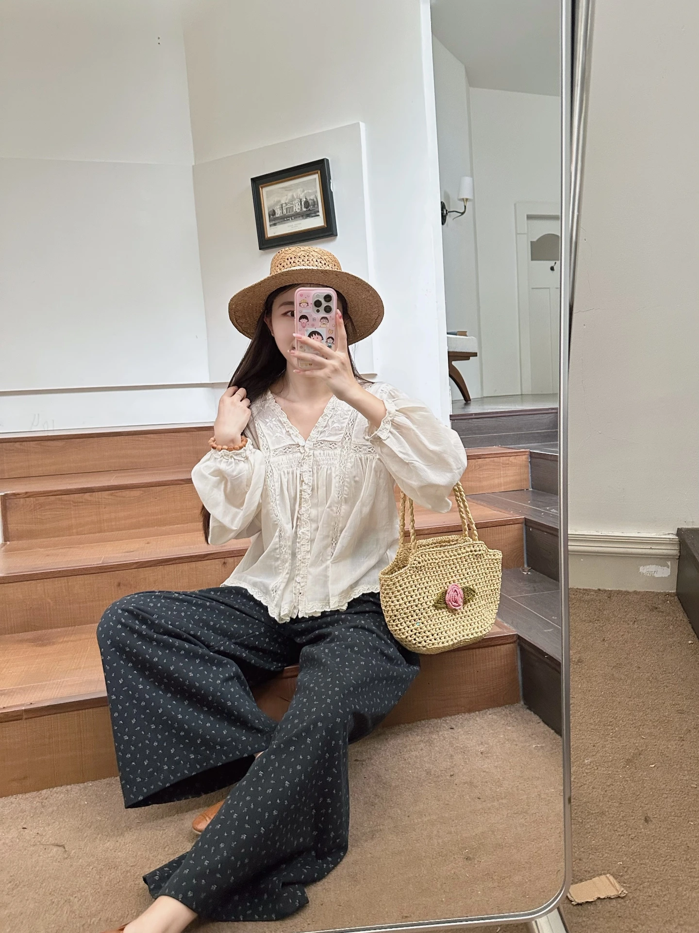 Женские повседневные брюки с высокой талией, широкими штанинами, прямым кроем, из хлопка и льна, с цветочным принтом, в стиле ретро, для офиса
Женские повседневные брюки с высокой талией, широкими штанинами, прямым кроем, из хлопка и льна, с цветочным принтом, в стиле ретро, для офиса