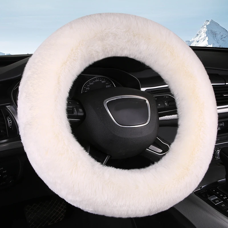 Soft Plush Car Steering Wheel Cover - Winter Handlebar Cover, Durable & Stylish, Fits Most Vehicles, Car Interior Accessory
Soft Plush Car Steering Wheel Cover - Winter Handlebar Cover, Durable & Stylish, Fits Most Vehicles, Car Interior Accessory