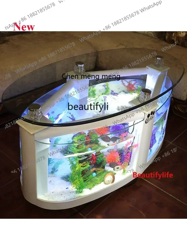 ss cn8350 ss 8350 Oval Coffee Table Fish Tank Living Room Ecological Aquarium Glass Large Medium Desktop Creativity Change Water
ss cn8350 ss 8350 Oval Coffee Table Fish Tank Living Room Ecological Aquarium Glass Large Medium Desktop Creativity Change Water