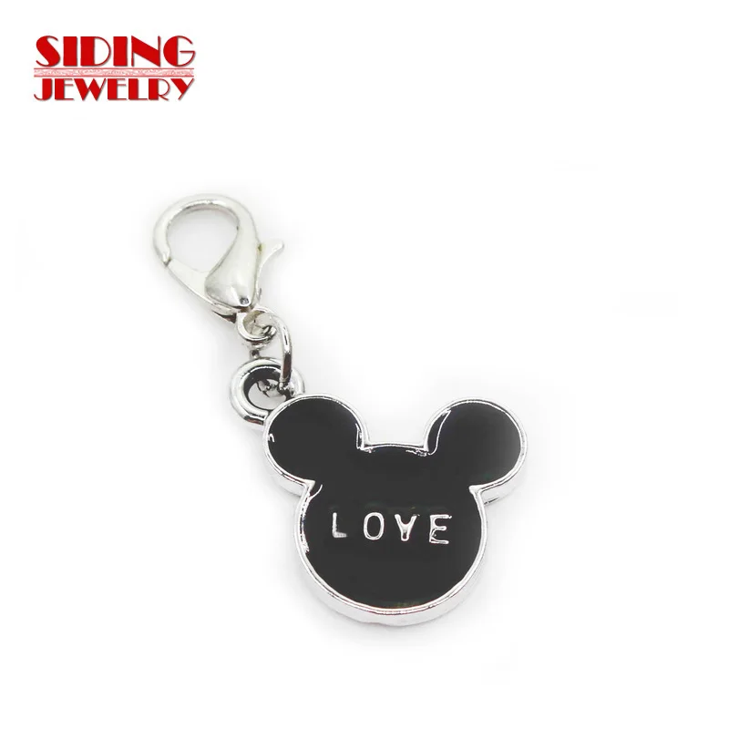 Hot Selling 20pcs Mouse Head ice-lolly Black Cat Dangle Lobster Clasp Hanging Charms DIY Necklace Bracelet Jewelry Accessories
Hot Selling 20pcs Mouse Head ice-lolly Black Cat Dangle Lobster Clasp Hanging Charms DIY Necklace Bracelet Jewelry Accessories