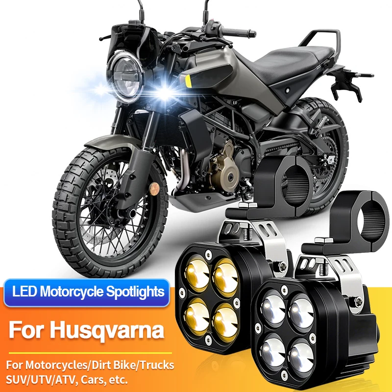 1 Set LED Universal Motorcycles Headlight 2 Color Fog Light UTV ATV for Husqvarna 701/EE 5/FC250/FC350/FC450/FE250/FE350/FE350S
1 Set LED Universal Motorcycles Headlight 2 Color Fog Light UTV ATV for Husqvarna 701/EE 5/FC250/FC350/FC450/FE250/FE350/FE350S