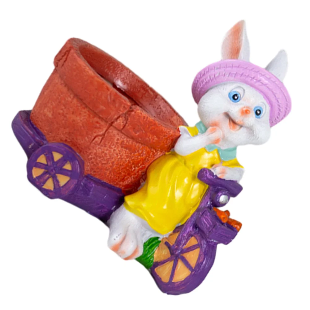 Rabbit Shaped Resin Flower Pot Small Planter For Succulents Cactus Indoor Outdoor Garden Decor Desktop Balcony Patio
Rabbit Shaped Resin Flower Pot Small Planter For Succulents Cactus Indoor Outdoor Garden Decor Desktop Balcony Patio