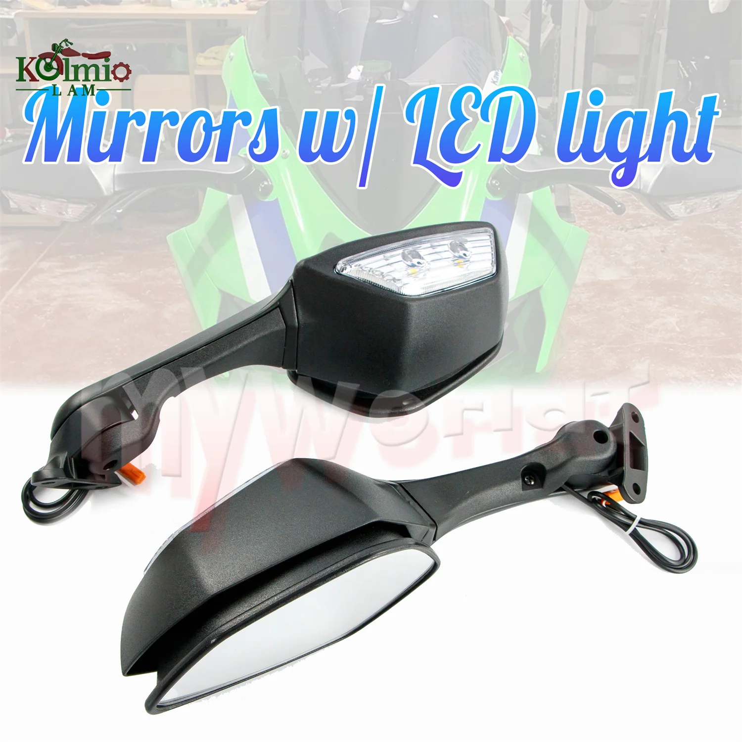 Fit For Kawasaki Ninja 636 ZX6R 2024 - 2025 Modified Rotatable Rearview Mirror Turn Signal ZX-6R ZX636
Fit For Kawasaki Ninja 636 ZX6R 2024 - 2025 Modified Rotatable Rearview Mirror Turn Signal ZX-6R ZX636