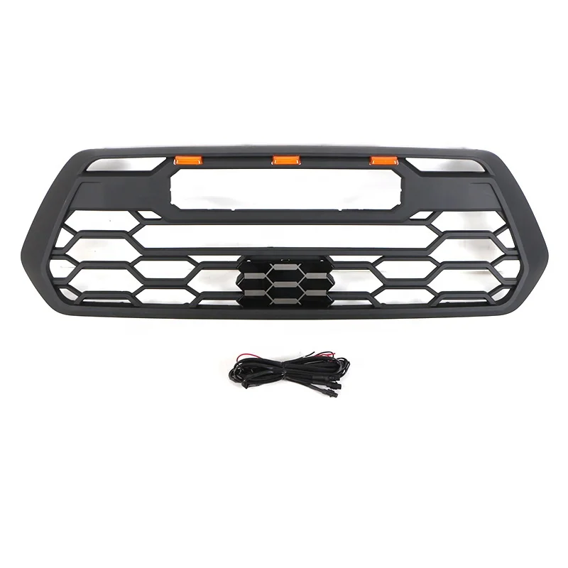 Новые автозапчасти, другие внешние аксессуары, черная пластиковая решетка бампера, передняя решетка для Toyota Tacoma 2016-2022 гг.
Новые автозапчасти, другие внешние аксессуары, черная пластиковая решетка бампера, передняя решетка для Toyota Tacoma 2016-2022 гг.