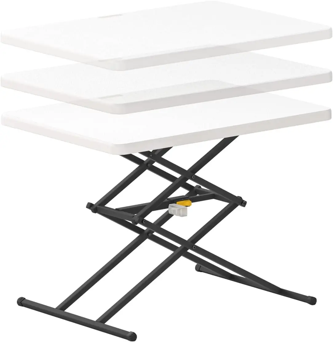 Fanttikoutdoor 28 Inch Quick Pop Up Table, One-Handed Height Adjustment, 3 Heights, No Assembly, Multi-Functional Personal
Fanttikoutdoor 28 Inch Quick Pop Up Table, One-Handed Height Adjustment, 3 Heights, No Assembly, Multi-Functional Personal