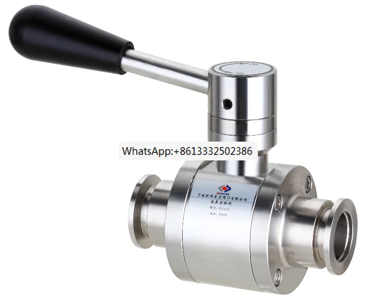 High vacuum stainless steel manual ball valve GU-10/KF GU-16/KF GU-25/KF GU-40/KF
High vacuum stainless steel manual ball valve GU-10/KF GU-16/KF GU-25/KF GU-40/KF