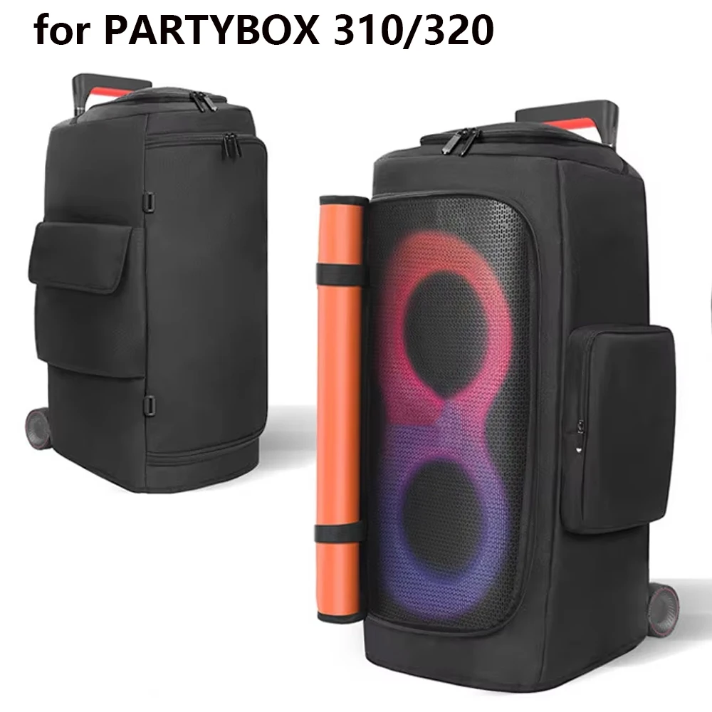Portable Speaker Storage Bag with Mic Pocket For JBL PARTYBOX 310/320 Speaker Dust Case Speaker Cover Travel Double-Sided Case
Portable Speaker Storage Bag with Mic Pocket For JBL PARTYBOX 310/320 Speaker Dust Case Speaker Cover Travel Double-Sided Case