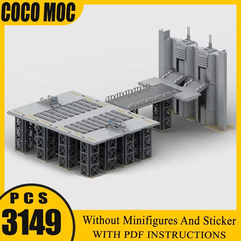 Famous Star Movie Model Gift Christmas Landing Platform Moc Building Bricks Toys DIY Sets Assembly Technology Modular Blocks
Famous Star Movie Model Gift Christmas Landing Platform Moc Building Bricks Toys DIY Sets Assembly Technology Modular Blocks