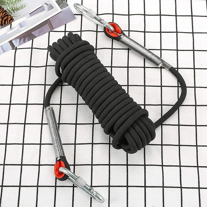 DW-15M Outdoor Climbing Rope Diameter 10 mm Outdoor Hiking Accessories High Strength Rope Safety Rope Hiking
DW-15M Outdoor Climbing Rope Diameter 10 mm Outdoor Hiking Accessories High Strength Rope Safety Rope Hiking