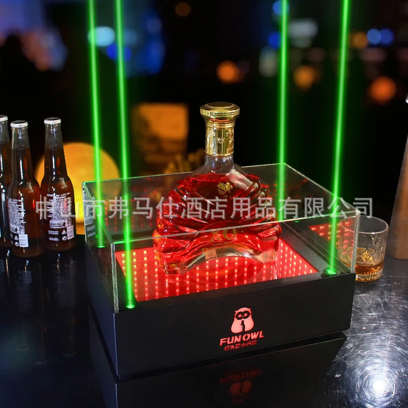 Deep Sea Laser Wine Stand Bar KTV Luminous Wine Holder Creative Red Wine and Spirits Base XO Champagne Display Rack Wine Accesso
Deep Sea Laser Wine Stand Bar KTV Luminous Wine Holder Creative Red Wine and Spirits Base XO Champagne Display Rack Wine Accesso