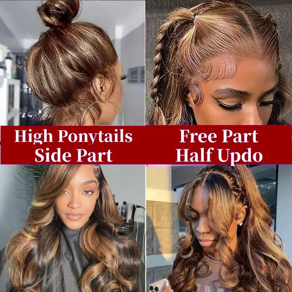 200% Density 30 46 Inch Body Wave P4/27 Highlight Blonde 13x4 Lace Front Wig Pre Plucked 13x6 HD Transparent Lace Frontal Colored Wigs Human Hair For Women
200% Density 30 46 Inch Body Wave P4/27 Highlight Blonde 13x4 Lace Front Wig Pre Plucked 13x6 HD Transparent Lace Frontal Colored Wigs Human Hair For Women