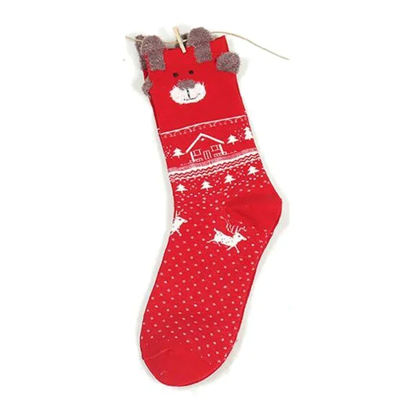 Women's Socks Christmas Winter Autumn Kawaii Cotton Beige Red Khaki Girls Cute Sock for Woman GDT113
Women's Socks Christmas Winter Autumn Kawaii Cotton Beige Red Khaki Girls Cute Sock for Woman GDT113