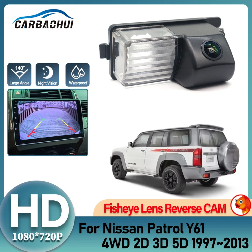 Задняя камера HD для Nissan Patrol Y61 4WD 2D 3D 5D 1997~2013 Рыбий глаз ночного видения Парковочная камера заднего вида Камера номерного знака
Задняя камера HD для Nissan Patrol Y61 4WD 2D 3D 5D 1997~2013 Рыбий глаз ночного видения Парковочная камера заднего вида Камера номерного знака