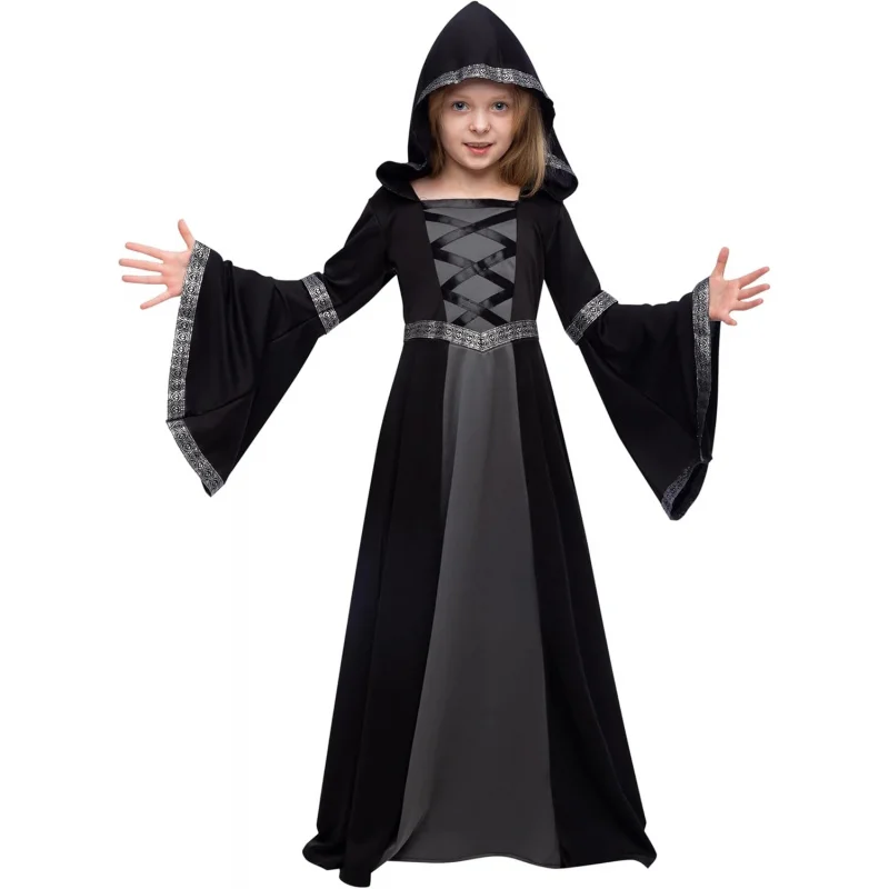❤️❤️❤️Spooktacular Creations Black Hooded Robe Costume for s, Fairytale Witch Costume Halloween Role-playing Party❤️⭐️❤️
❤️❤️❤️Spooktacular Creations Black Hooded Robe Costume for s, Fairytale Witch Costume Halloween Role-playing Party❤️⭐️❤️