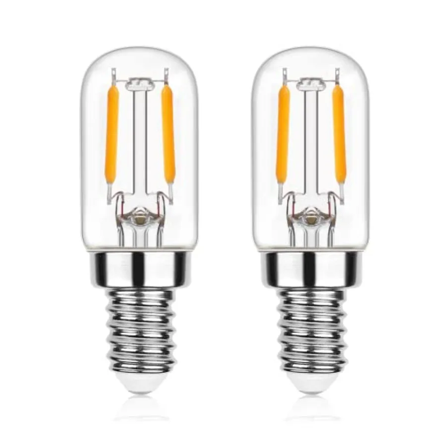 Dimmable E12 Night Light Bulb 15W 20W Equivalent, T20 Salt Lamp Bulb, Mini LED Candelabra Bulb for Microwave Oven Refrigerator
Dimmable E12 Night Light Bulb 15W 20W Equivalent, T20 Salt Lamp Bulb, Mini LED Candelabra Bulb for Microwave Oven Refrigerator