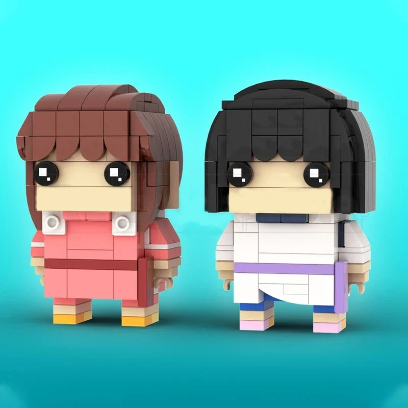 323PCS MOC Chihiro Haku Brickheadz Modular Building Blocks DIY Spiritedes Aways Figure Model Creative Collectible Toy
323PCS MOC Chihiro Haku Brickheadz Modular Building Blocks DIY Spiritedes Aways Figure Model Creative Collectible Toy