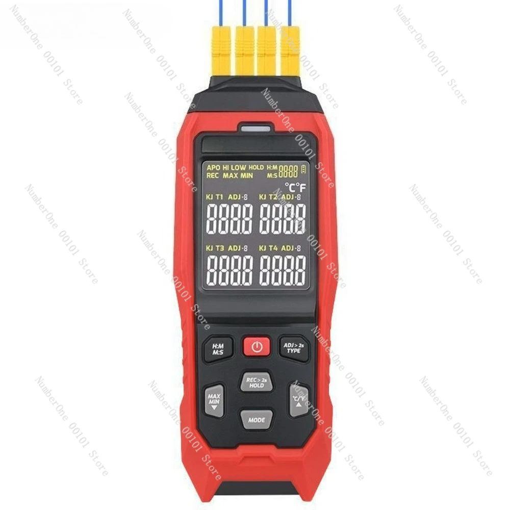 Thermometer ta612c four-channel contact thermometer k-type thermocouple probe thermometer
Thermometer ta612c four-channel contact thermometer k-type thermocouple probe thermometer