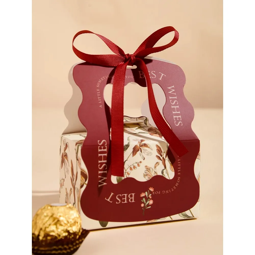 10pcsWeddingCandyBox 2023 New WeddingCandy Gift BoxHandheld CandyBox Chinese WeddingWedding BoxBig HappinessCandy Empty Box
10pcsWeddingCandyBox 2023 New WeddingCandy Gift BoxHandheld CandyBox Chinese WeddingWedding BoxBig HappinessCandy Empty Box