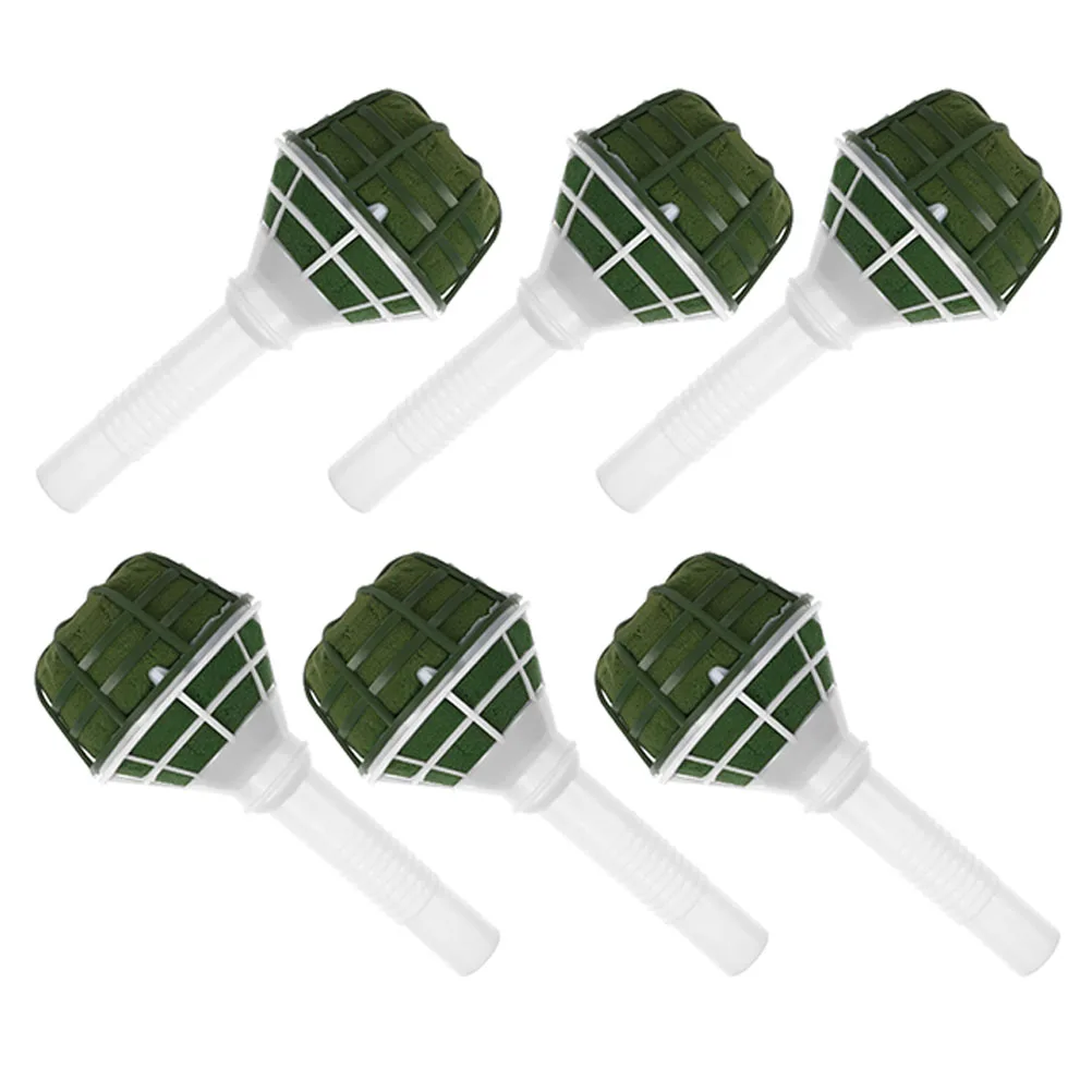 6 Pcs Plastic Flower Holder Mud Green Cover Wedding Party Supplies Bridal Floral H Arrangement Accessories Durability
6 Pcs Plastic Flower Holder Mud Green Cover Wedding Party Supplies Bridal Floral H Arrangement Accessories Durability