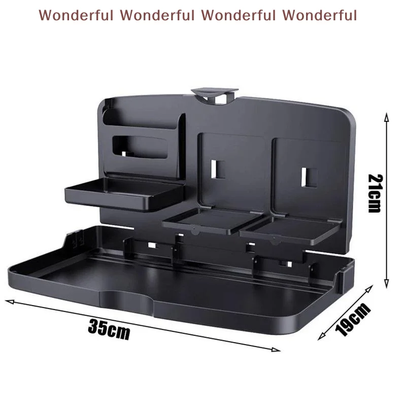 Versatile Car Back Seat Tray Table with Built-in Cup Holder for Hassle-free Meals
Versatile Car Back Seat Tray Table with Built-in Cup Holder for Hassle-free Meals