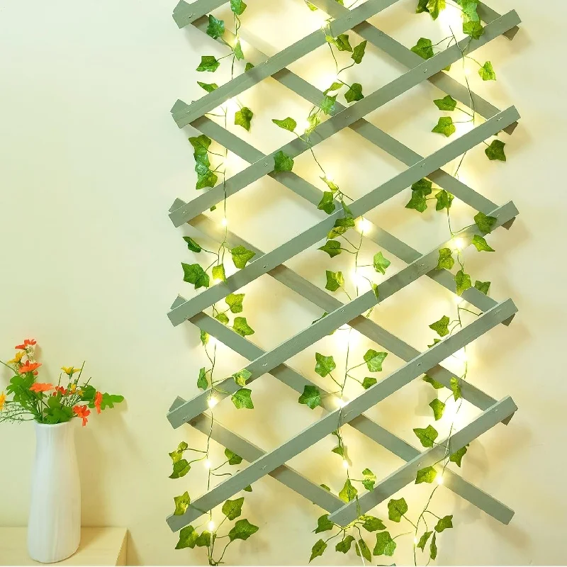 Artificial Plant Leaf Rattan Light String 2/5/10M Outdoor Fairy Lamp 8 Mode For Wedding Camping Garden Fence Decoration
Artificial Plant Leaf Rattan Light String 2/5/10M Outdoor Fairy Lamp 8 Mode For Wedding Camping Garden Fence Decoration