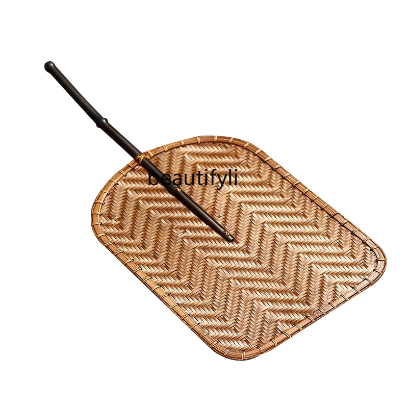 LBX Large Paint Black Bamboo Circular Fan Bamboo Woven Full Bamboo Art Fan Cool Decoration Summer Fan
LBX Large Paint Black Bamboo Circular Fan Bamboo Woven Full Bamboo Art Fan Cool Decoration Summer Fan