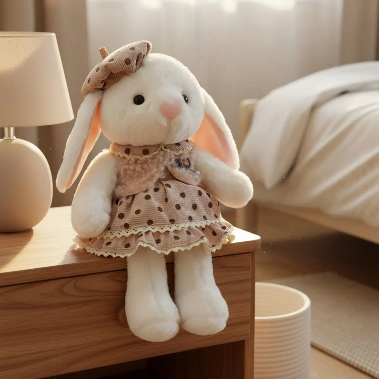 Hat Hoppy Friend Doll Birthday Gift Stuffed Stuffed Animal Toy Hoppy Friend Plushie Cute Design Stuffed Animal Doll with Dress
Hat Hoppy Friend Doll Birthday Gift Stuffed Stuffed Animal Toy Hoppy Friend Plushie Cute Design Stuffed Animal Doll with Dress