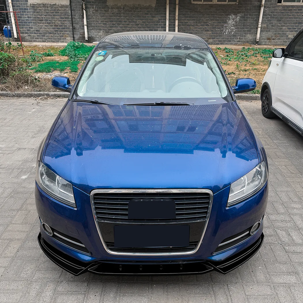 For Audi A3 8P Late Version 2008-2012 Front Bumper Lip Spoiler Wing Exterior Modification
For Audi A3 8P Late Version 2008-2012 Front Bumper Lip Spoiler Wing Exterior Modification