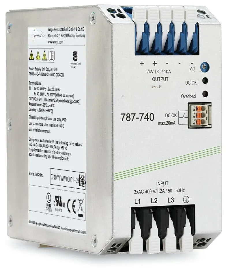 New 787-740 PSU Supply Accessories for Switching stabilized power supply 3-phase
New 787-740 PSU Supply Accessories for Switching stabilized power supply 3-phase