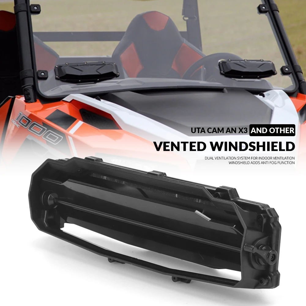 UTV Windshield Roof Vent Install Kit Defrost Defog For Can-am Maverick X3 Trail Sport Compatible With Polaris RZR 800 900 1000S
UTV Windshield Roof Vent Install Kit Defrost Defog For Can-am Maverick X3 Trail Sport Compatible With Polaris RZR 800 900 1000S
