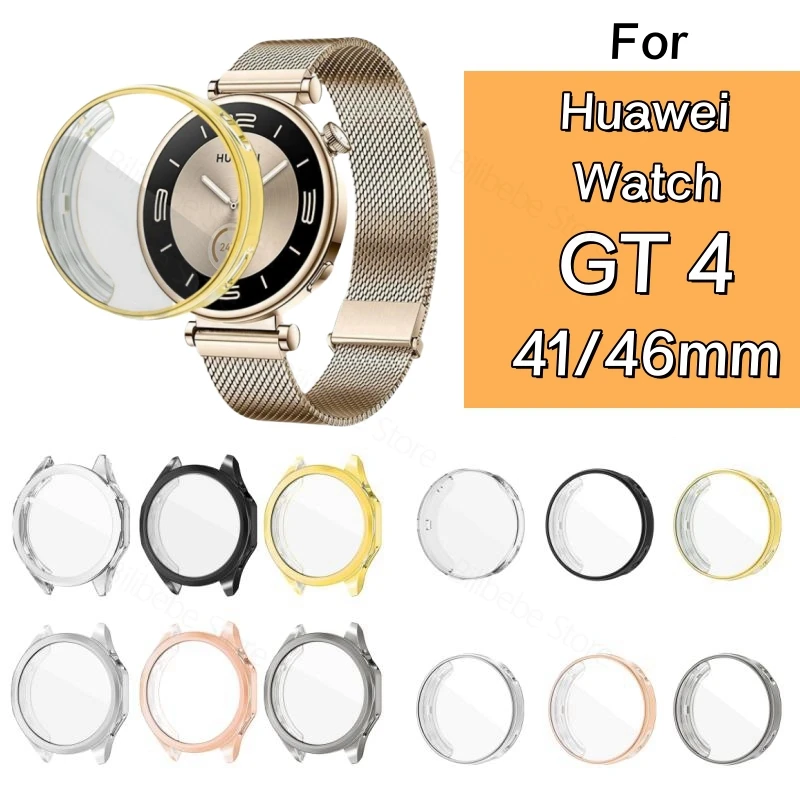 TPU Case for Huawei Watch GT 4 41mm 46mm Screen Protector Full Cover for Huawei GT4 46mm GT 4 Film Protective Plated Cases
TPU Case for Huawei Watch GT 4 41mm 46mm Screen Protector Full Cover for Huawei GT4 46mm GT 4 Film Protective Plated Cases