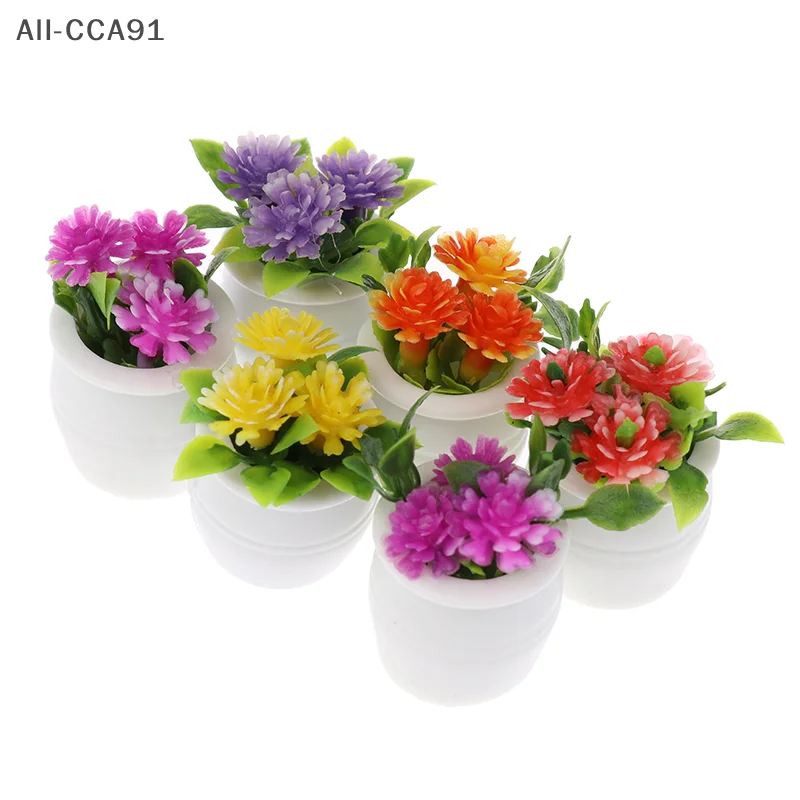 CCA91-3pcs Random 1:12 Dollhouse Miniature Green Plant In Pot Simulation Potted plants
CCA91-3pcs Random 1:12 Dollhouse Miniature Green Plant In Pot Simulation Potted plants
