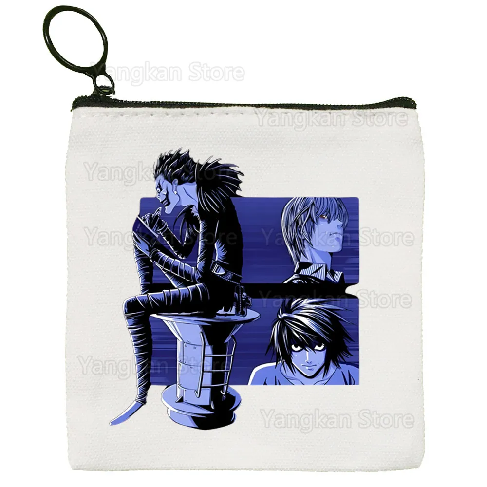 Kira Ryuk Death Note Cartoon Printed Canvas Bag Design Canvas Simple and Fashionable Storage Bag
Kira Ryuk Death Note Cartoon Printed Canvas Bag Design Canvas Simple and Fashionable Storage Bag