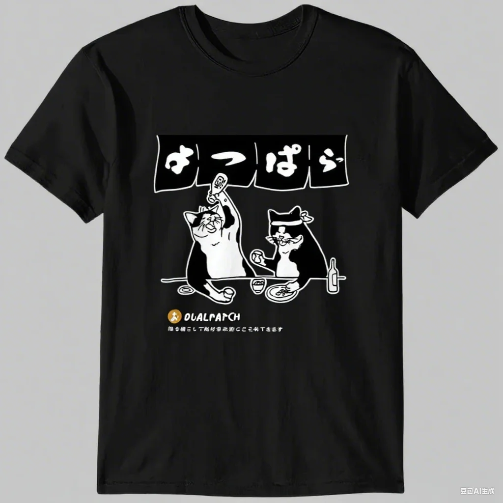 Хлопковая футболка Kawaii Cat Bar Scene, японская рубашка с иллюстрацией кандзи и кошки, уличная одежда, классическая футболка с принтом, Новое поступление, S-4XL
Хлопковая футболка Kawaii Cat Bar Scene, японская рубашка с иллюстрацией кандзи и кошки, уличная одежда, классическая футболка с принтом, Новое поступление, S-4XL