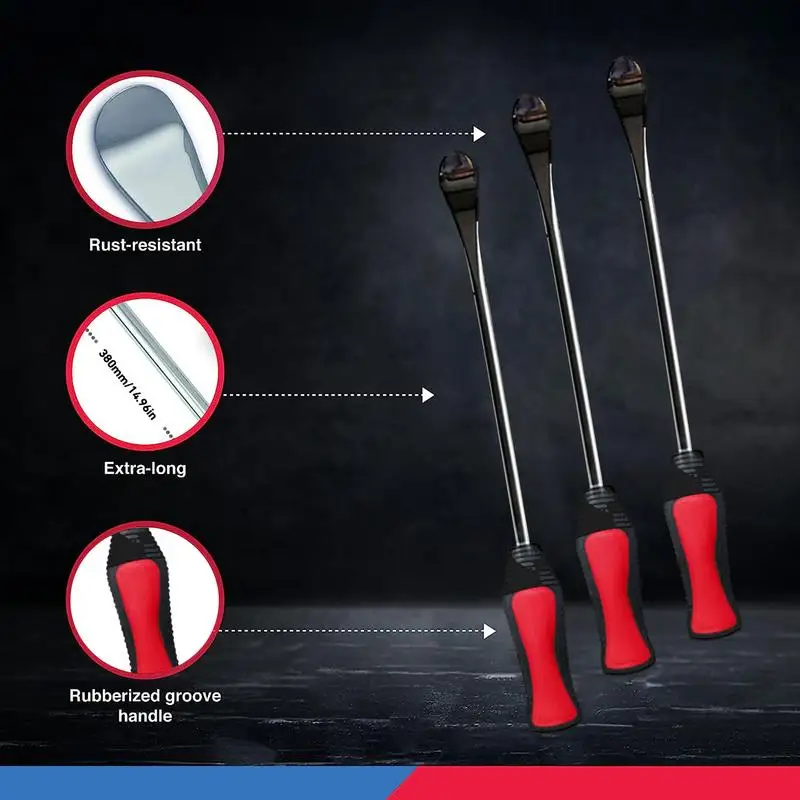 Tire Spoons For Car Tires Universal Tire Repairing Kits Durable Steel Spoon For Wheel Tupe Replacement Gadgets Rod Rim Protector
Tire Spoons For Car Tires Universal Tire Repairing Kits Durable Steel Spoon For Wheel Tupe Replacement Gadgets Rod Rim Protector