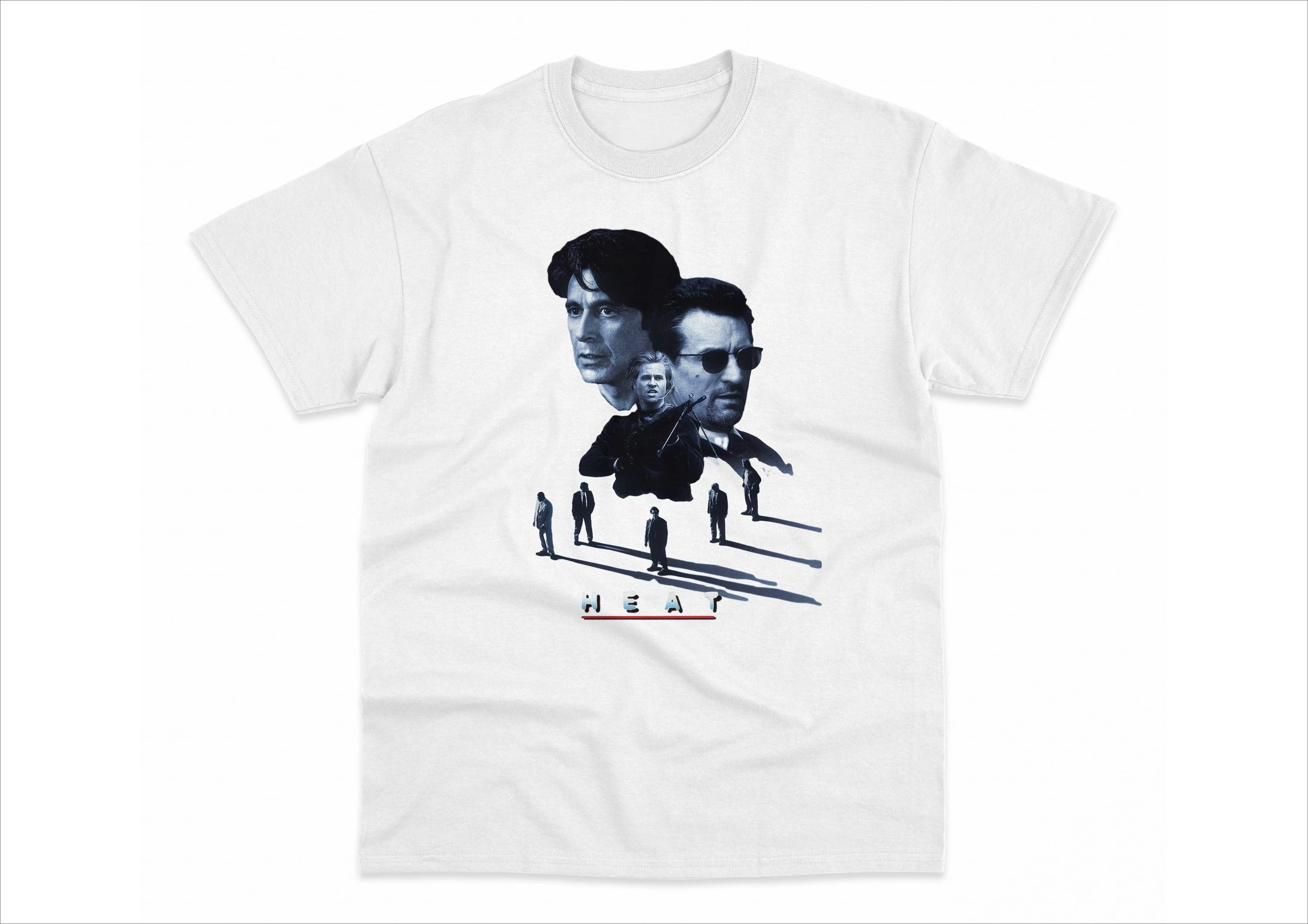 Heat Michael Mann Al Pacino Robert De Niro Printed Summer Luxury Brand Cotton Men's and Women's T-Shirts Short Sleeves
Heat Michael Mann Al Pacino Robert De Niro Printed Summer Luxury Brand Cotton Men's and Women's T-Shirts Short Sleeves