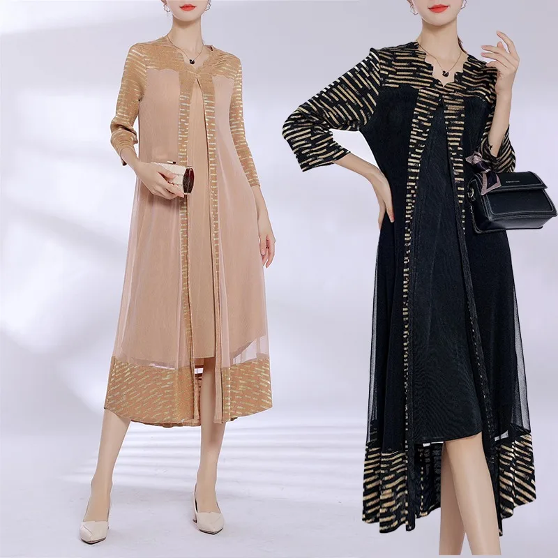 Женское тонкое платье для выпускного ALSEY Miyake, Осеннее Новое модное тонкое свободное драпированное платье с высокой талией, роскошное элегантное Драпировочное платье, 2023
Женское тонкое платье для выпускного ALSEY Miyake, Осеннее Новое модное тонкое свободное драпированное платье с высокой талией, роскошное элегантное Драпировочное платье, 2023