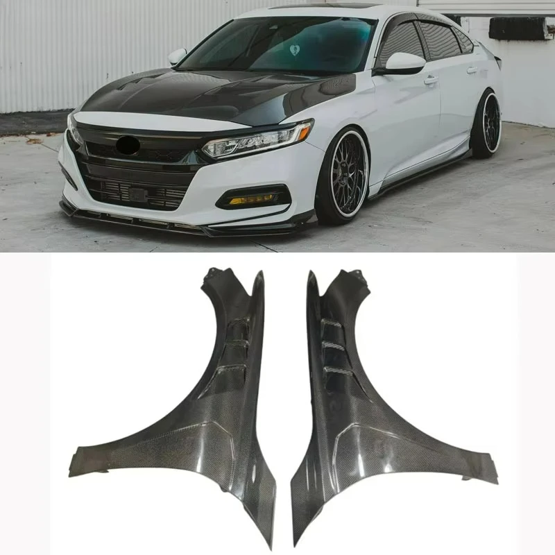 Real Carbon Fiber Front Fenders Wings OE-Style for Honda Accord 2018-2022 Pair
Real Carbon Fiber Front Fenders Wings OE-Style for Honda Accord 2018-2022 Pair