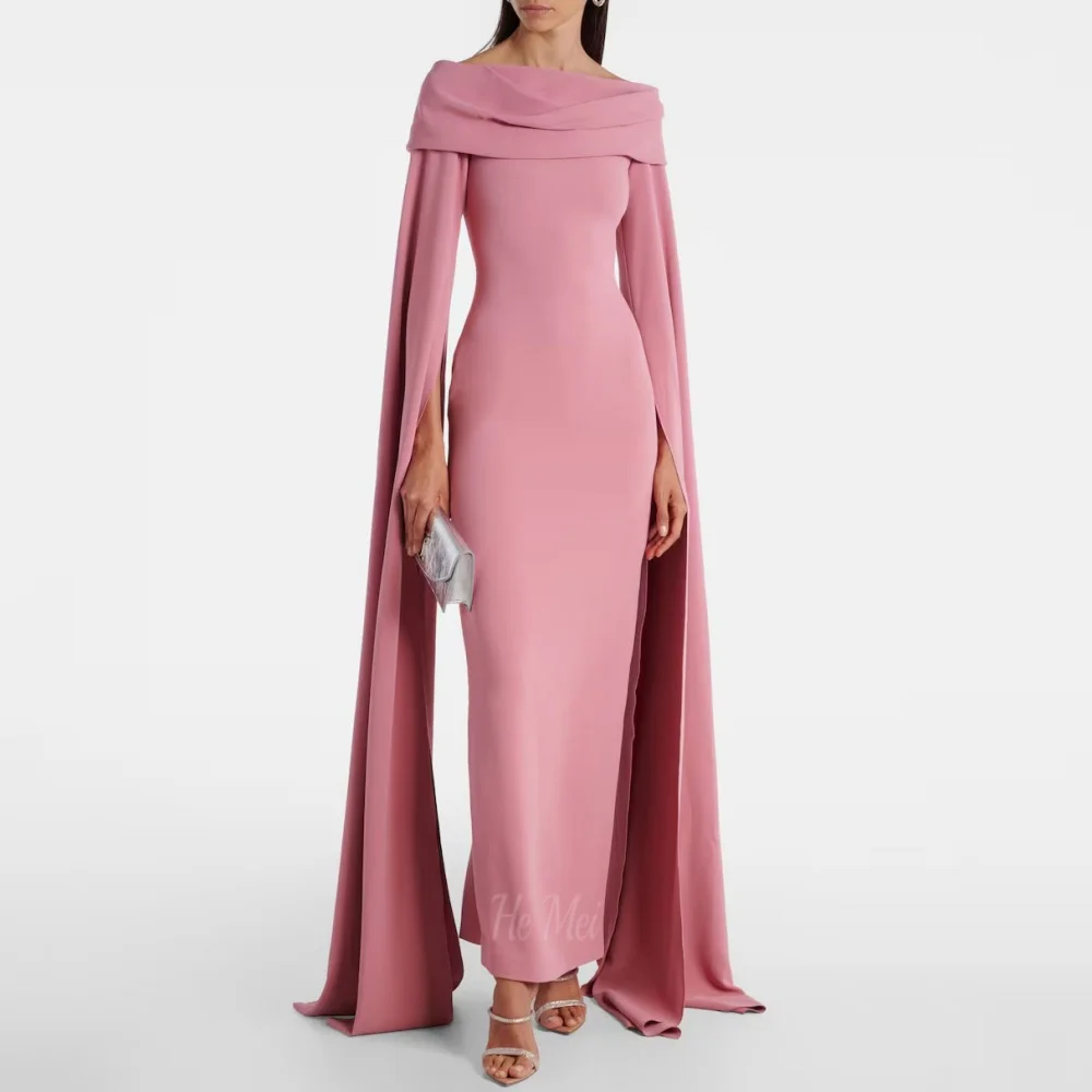 Customized Prom Dress Mermaid Vintage Party Gowns Elegant Boat Neck Evening Dress Ankle Length فساتين سهرة
Customized Prom Dress Mermaid Vintage Party Gowns Elegant Boat Neck Evening Dress Ankle Length فساتين سهرة