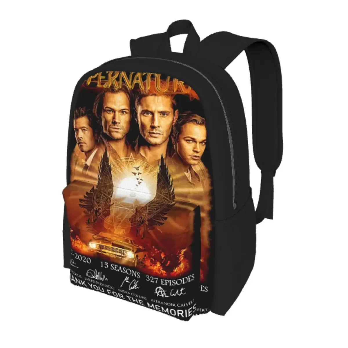 Supernatural Thank You For The Memories Student Backpack School Bag Hiking Travel Daypack for Boys Girls Bookbag Shoulder Bags
Supernatural Thank You For The Memories Student Backpack School Bag Hiking Travel Daypack for Boys Girls Bookbag Shoulder Bags