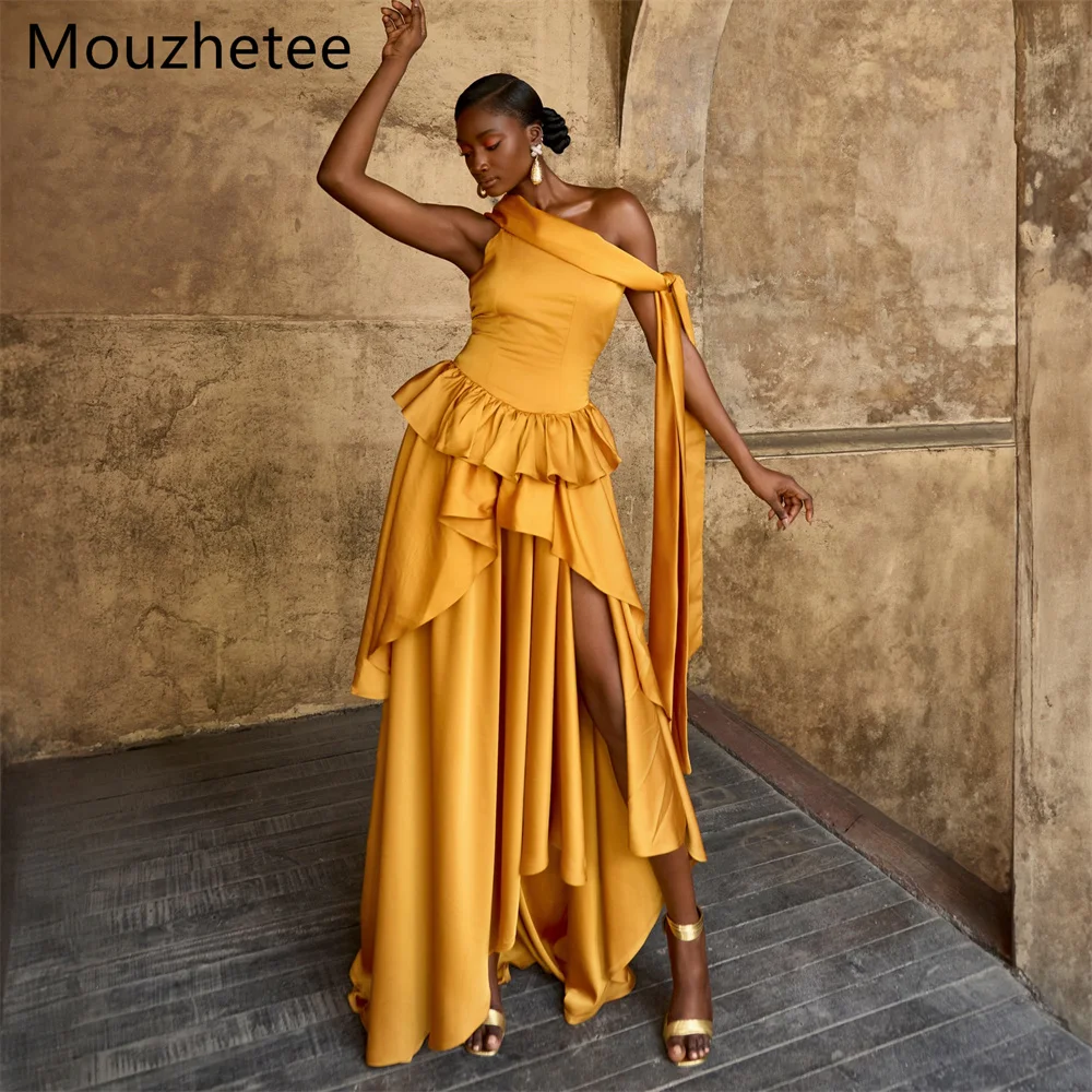Mouzhetee Elegant Sleeveless Evening Dresses Mermaid Formal Party Gowns for Women Side Split Simple Prom Gown Customized 2026
Mouzhetee Elegant Sleeveless Evening Dresses Mermaid Formal Party Gowns for Women Side Split Simple Prom Gown Customized 2026